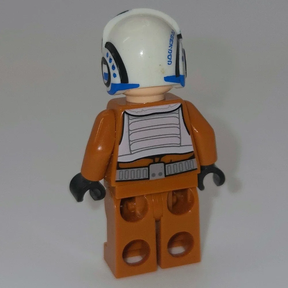 LEGO Star Wars X-Wing Pilot Minifigure One Size Orange Excellent